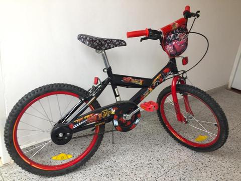 ESPECTACULAR BICICLETA PARA NIÑOS RAYO MACQUEEN