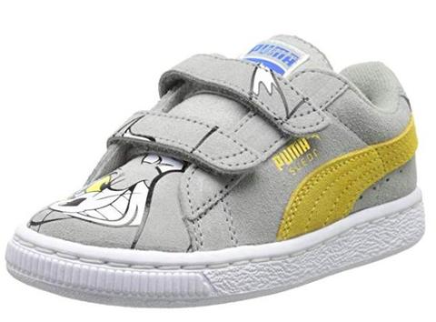 Zapatos tenis Puma Tom y Jerry Velcro niños