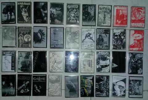 Cassettes Punk Casets Punk Hardcore Rock