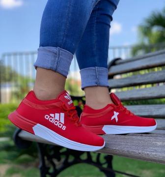 Tenis Adidas Rojos Nuevos Entrega Inmedi
