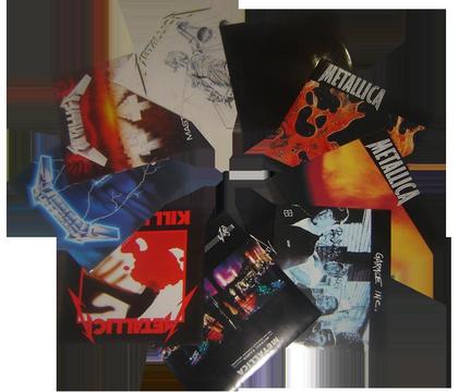 Colección Unica de 17 LP's de METALLICA