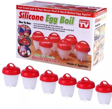 Hervidor de Huevos Silicone Egg 6 Un