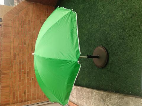 Paraguas parasol con base