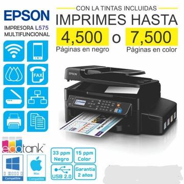 Impresora Multifuncional Epson L575
