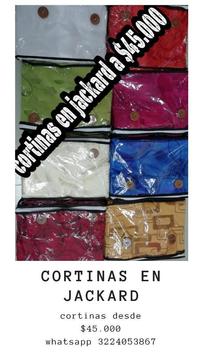 Cortinas en Jackard, Varios Estilos