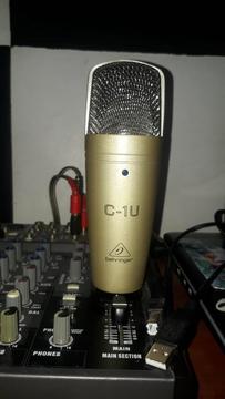 Micrófono de Condensador Behringer C1u