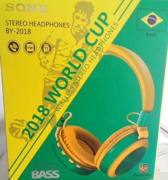 Audífonos inalámbricos colores de Brasil