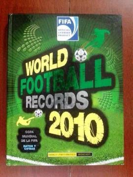 Libro de La Fifa World Football Records 2010 Libro de Récords Del Fútbol De La Fifa, No Panini, En Buen Estado