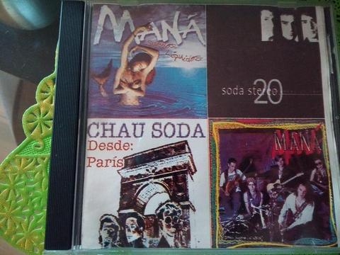 Cd Maná Y Soda Stereo