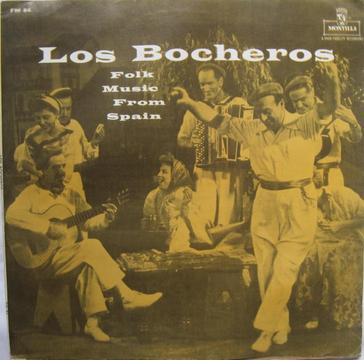 Los Bocheros Folk Music From Spain 1962 LP Vinilo Acetato