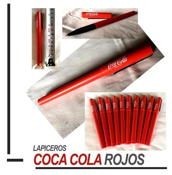 LAPICEROS COCA COLA ROJOS nuevos!