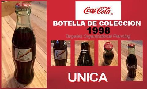Botella de Coca Cola Organizational Planning. 1998