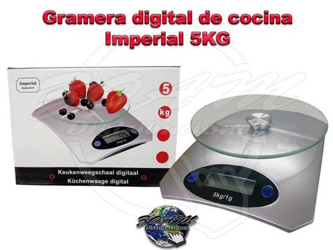 Gramera digital de cocina Imperial 5KG