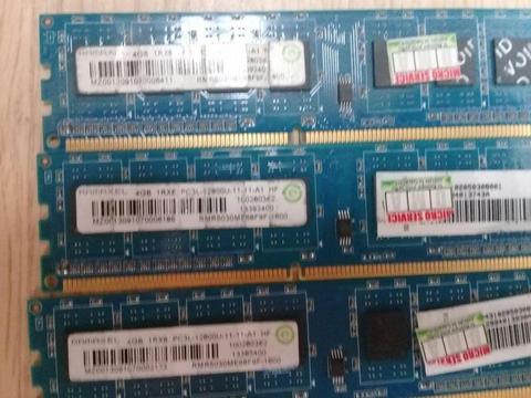 Memorias Ram 4gb Ddr3 12800 Pc3l DE PC DE MESA