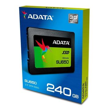 Disco Duro Solido Adata 240gb Ssd Su650 2.5 Sata 6gb/s Nuevo