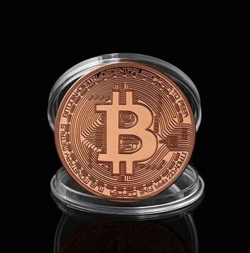 Moneda Conmemorativa Bitcoin Bronce