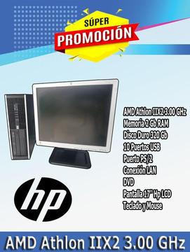 COMPUTADORA DE ESCRITORIO HP AMD Athlon IIX2