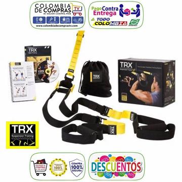 Trx Tv Pro Pack Kit Entrenamiento Intensivo Con DVD, Manual y Bolso, Originales, Nuevos, Garantizados