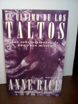 GANGA!! libros de Anne Rice