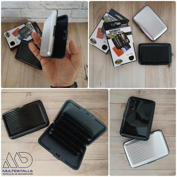 Billetera Tarjetero Aluma Wallet Portadocumentos