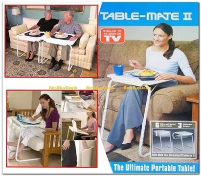 Mesa Auxiliar Portatil Table Mate 2 Como En Tv Plegable nueva 3138152836