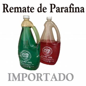 Parafina Liquida de colores verdes y rojas