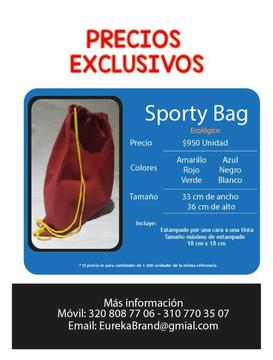 Sporty Bag Estampada Al por Mayor