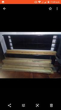 Vendo cama matrimonial y closet