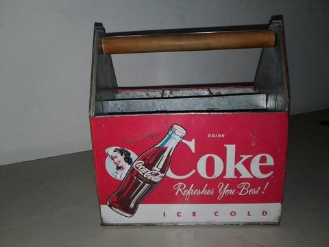 Antiguas Canastas de Coca Cola Mini