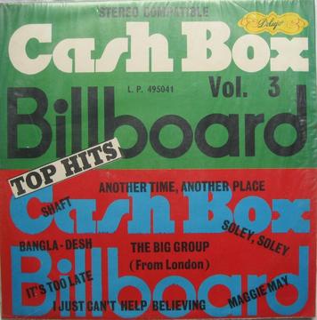 Cash Box Billboard Top Hits Vol. 3 LP Vinilo Acetato