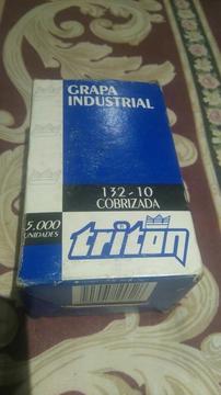 Grapa Industrial Cobrizada Triton 13210