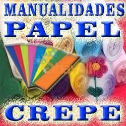 CURSO MANUALIDADES PAPEL CREPE INSTRUCCIONES PASO A PASO FLORES SKU: 121