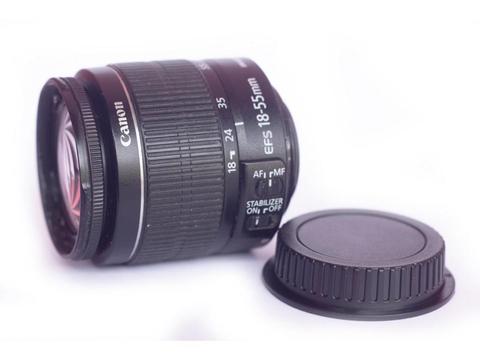 Lente Canon EF-S IS II 18 a 55mm f3.5 a f5.6 USADO