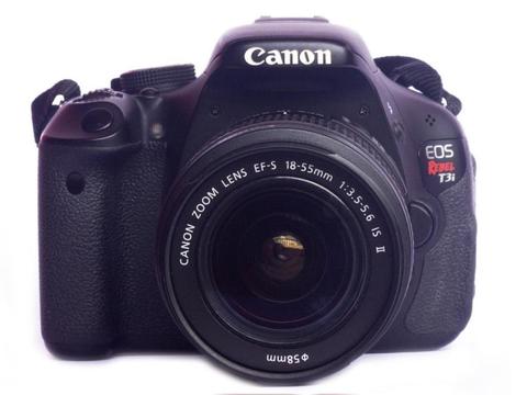 Camara Profesional Canon T3i 18-55mm Bateria Y Cargador