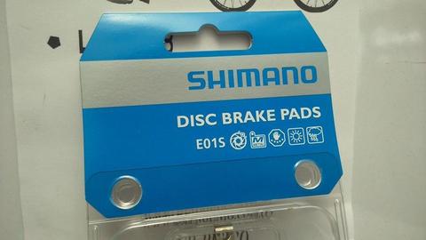 PRECIO FIJO Bandas pastillas bicicleta freno disco Shimano E01S metal