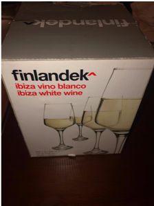 copas de vino Finlandek x 4 SUPER PRECIO
