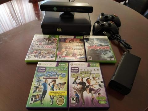 Xbox 360 Slim 250gb Kinect 2 Controles