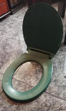 VENDO tapa sanitario Corona color Verde oscuro