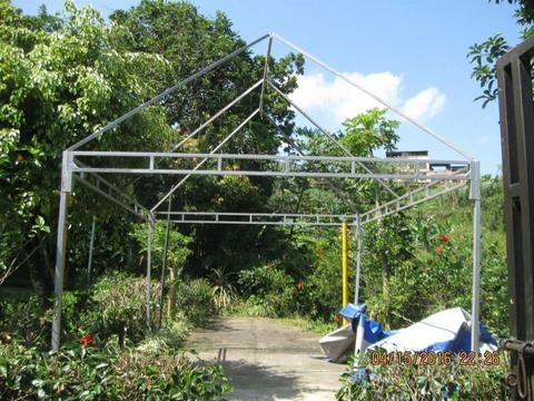 ESTRUCTURA METALICA PARA CARPA DE 4 X 3p