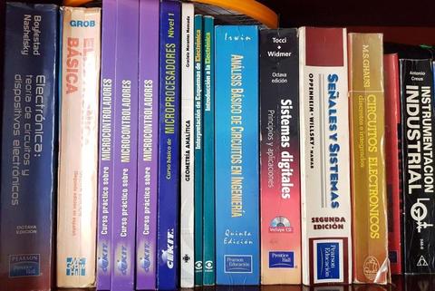 Libros Segunda Bachillerato-Universitarios: Electrónica, Matemáticas, Física