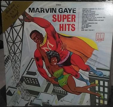 Marvin Gaye SUPER HITS Vinilo Lp de 1970 Made in USA Motown Records. Soul Music Perfecto como Nuevo. Tenemos otros