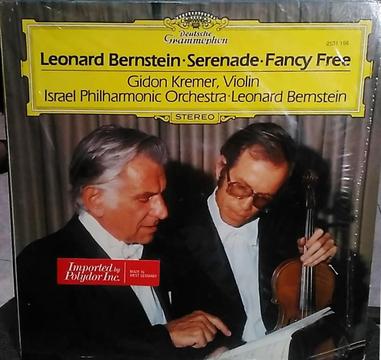 Leonard Bernstein Gido Kremer Serenade Fancy Free Lp Vinilo Nuevo Made in West Germany Comprado en USA Música Clásica