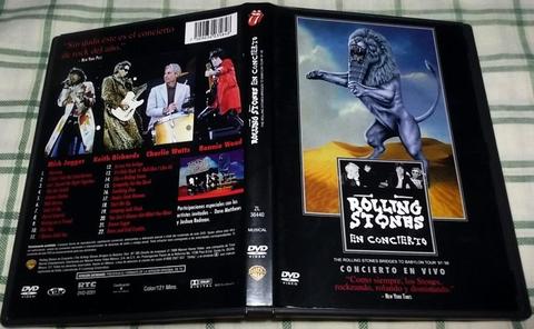 Rolling Stones en concierto en DVD, Bridges to Babylon 2 horas, Tour 1997 1998. Tenemos otros