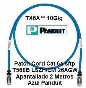 Patch Cord 6A 2.1Mts Panduit