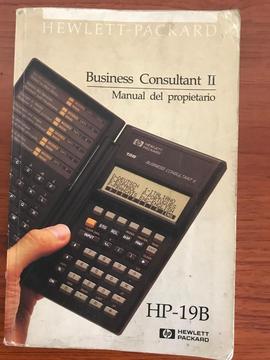 Manual Calculadora Financiera HP 19B