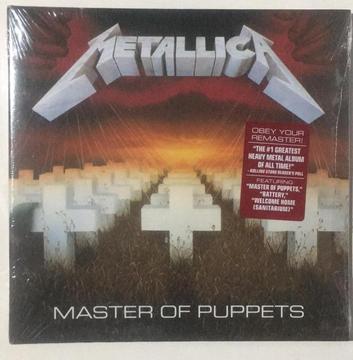 Metallica Master Of Puppets Cd Nuevo Usa