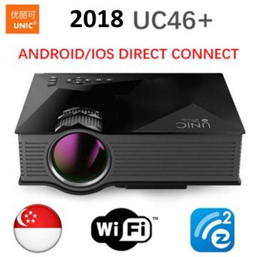 Proyector Led Fhd 1080p Hdmi Usb Wifi Uc46 Uc 46 Plus 2018 cable hdmi