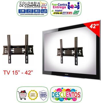 Base Soporte Tv de 14 A 42 Pulgadas Soporta Hasta 40kg para Televisores Lcd, Led, Plasma, Nuevas, Garantizadas