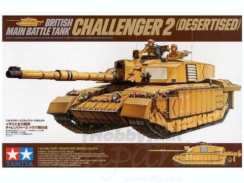 Tamiya 1/35 Tanque Challenger 2 desertizado