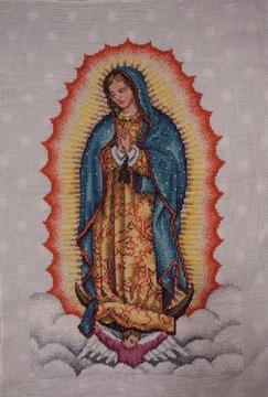 Virgen de Guadalupe - Punto de Cruz